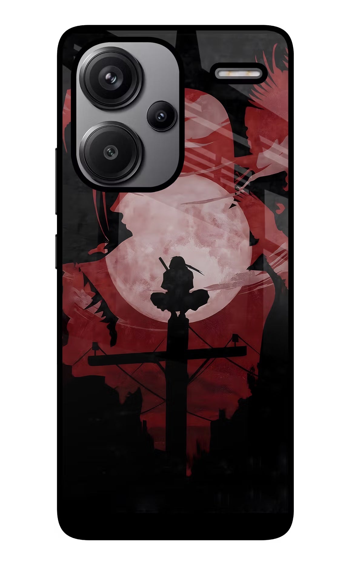 Naruto Anime Redmi Note 13 Pro+ 5G Glass Case Back Cover by Casekaro