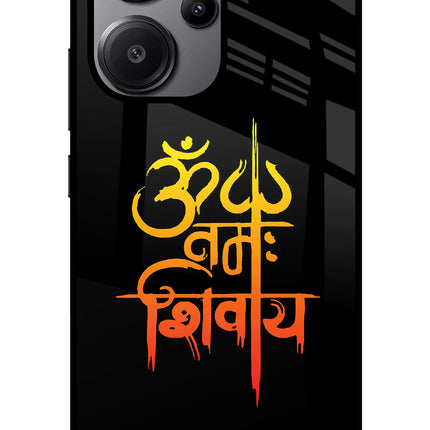 Om Namah Shivay Redmi Note 13 Pro+ 5G Glass Case