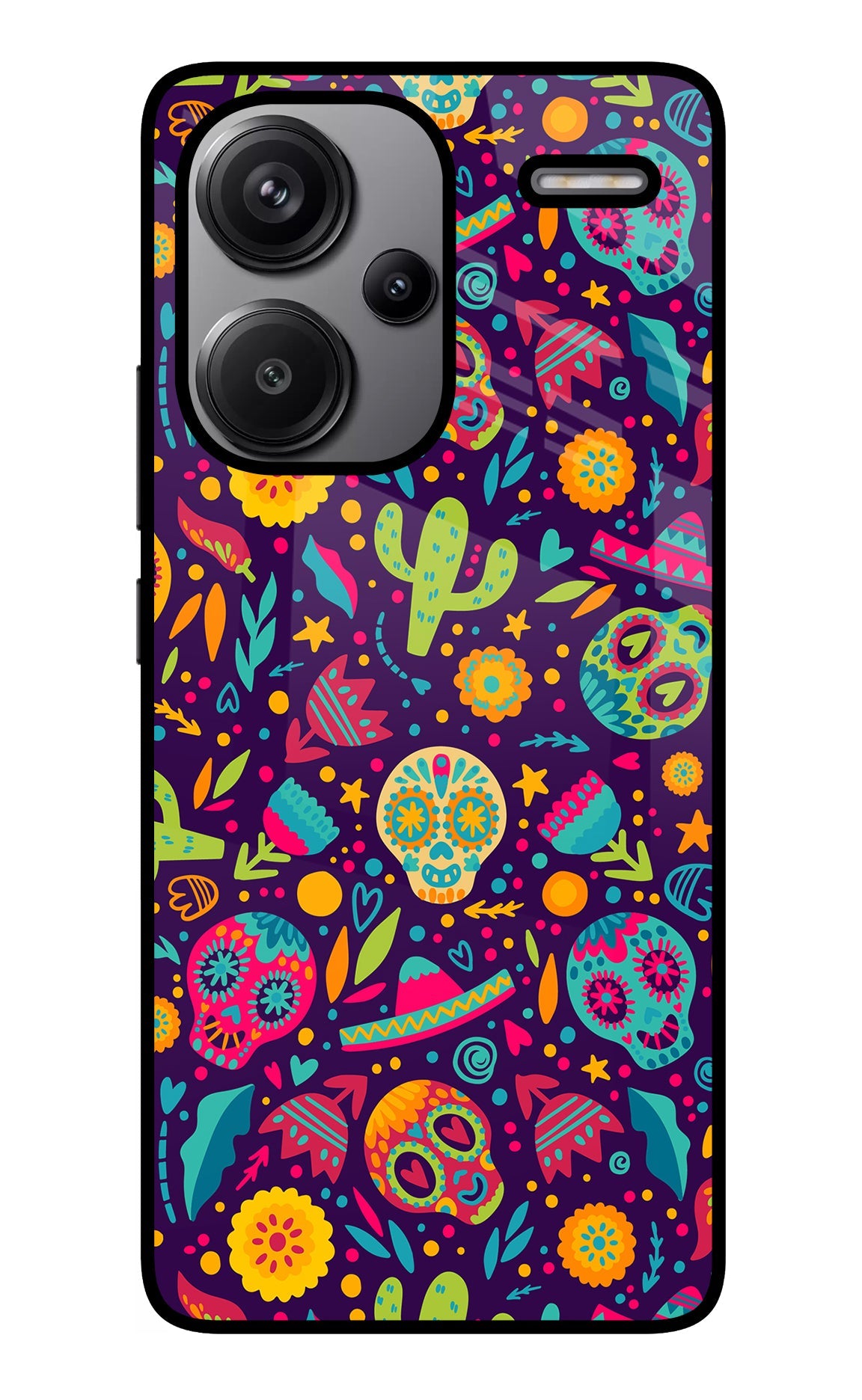 Mexican Design Redmi Note 13 Pro+ 5G Glass Case