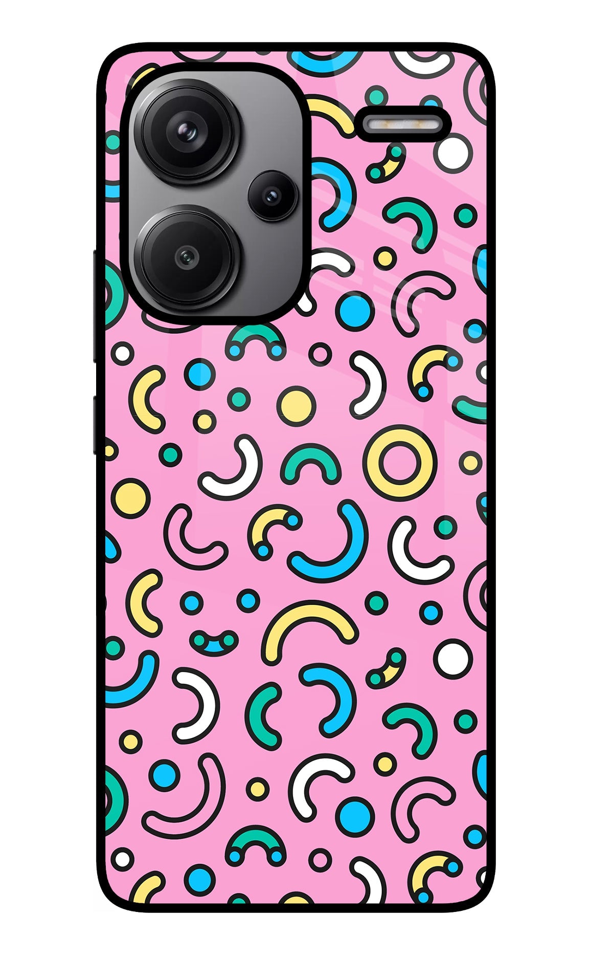 Memphis Design Redmi Note 13 Pro+ 5G Back Cover