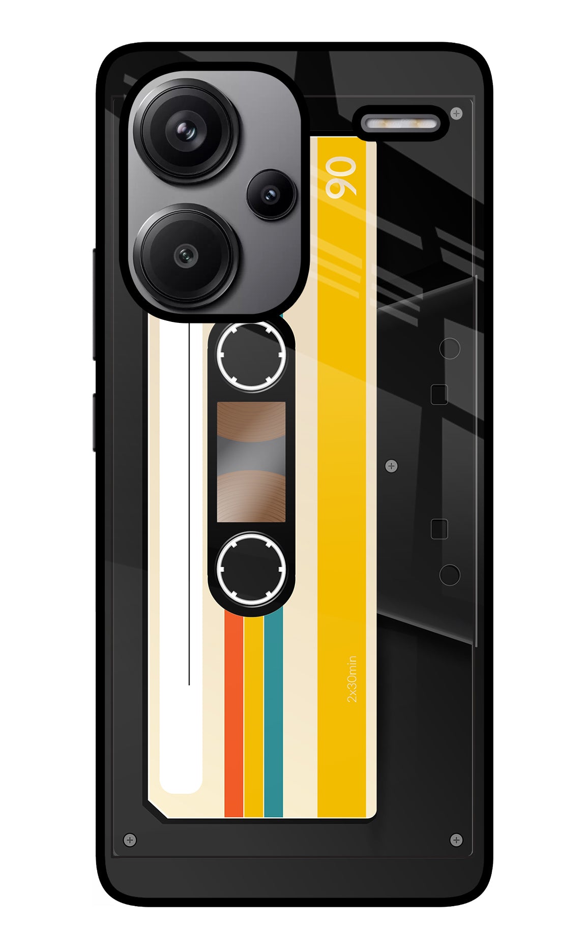 Tape Cassette Redmi Note 13 Pro+ 5G Glass Case