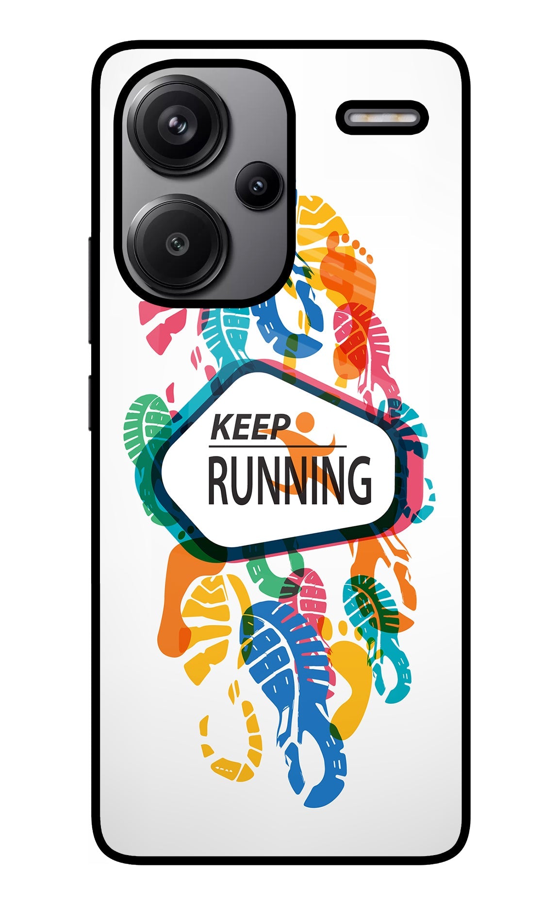 Keep Running Redmi Note 13 Pro+ 5G Back Cover