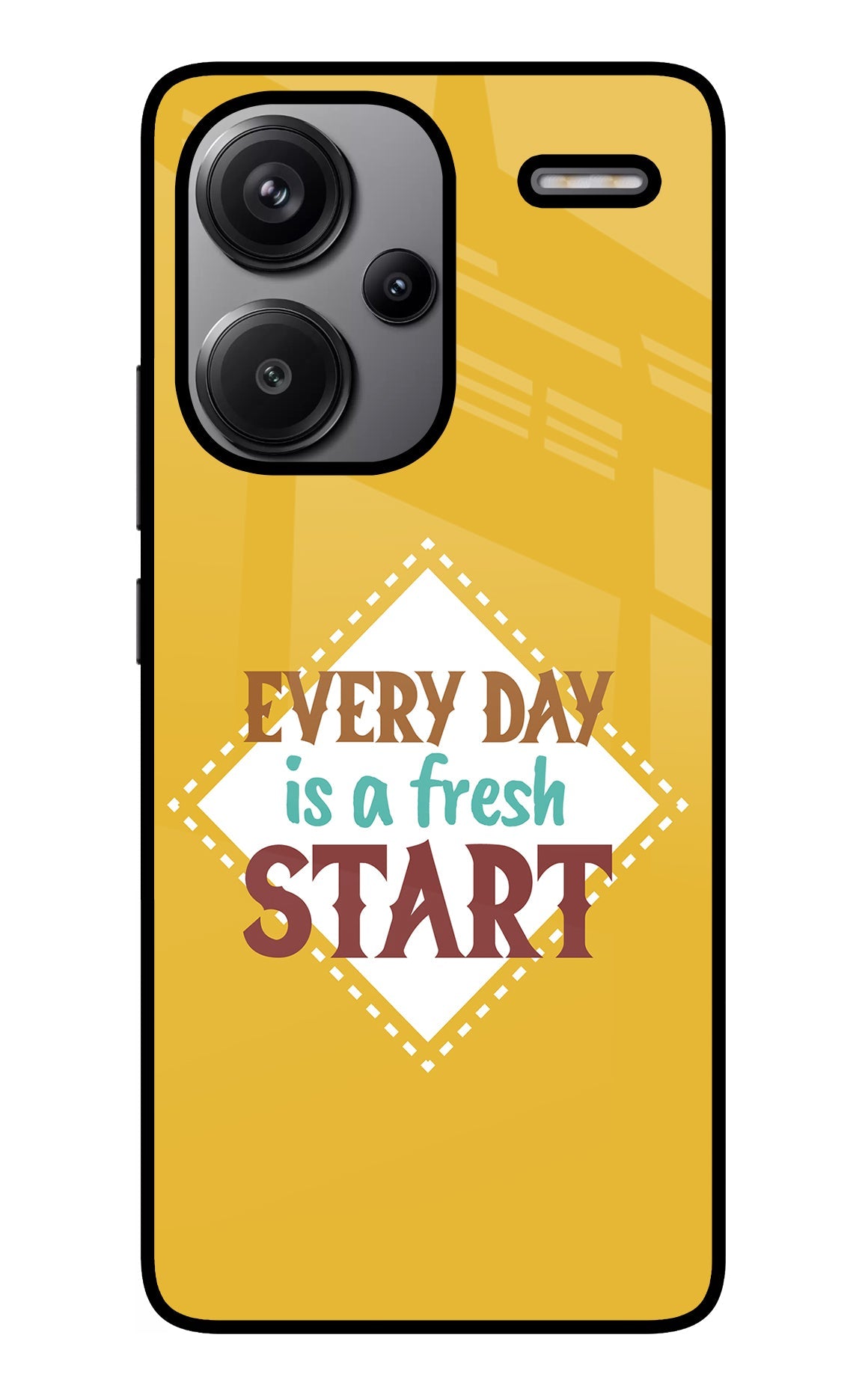 Every day is a Fresh Start Redmi Note 13 Pro+ 5G Back Cover