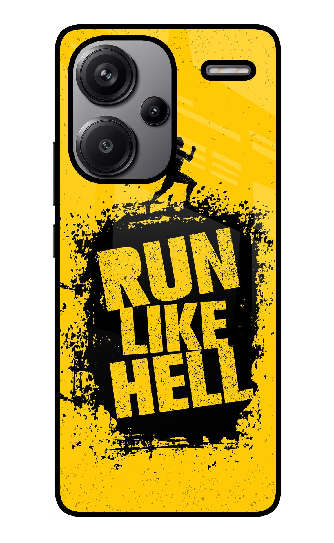 Run Like Hell Redmi Note 13 Pro+ 5G Glass Case