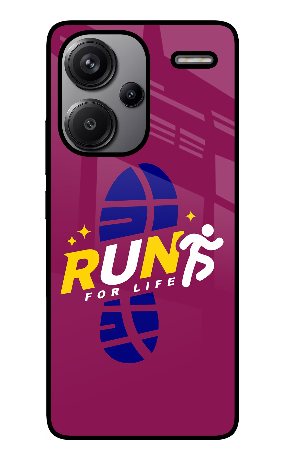 Run for Life Redmi Note 13 Pro+ 5G Back Cover