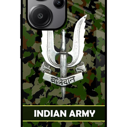 Balidan Indian Logo Redmi Note 13 Pro+ 5G Glass Case