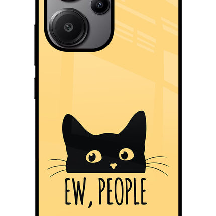 Ew People Catitude Redmi Note 13 Pro+ 5G Glass Case