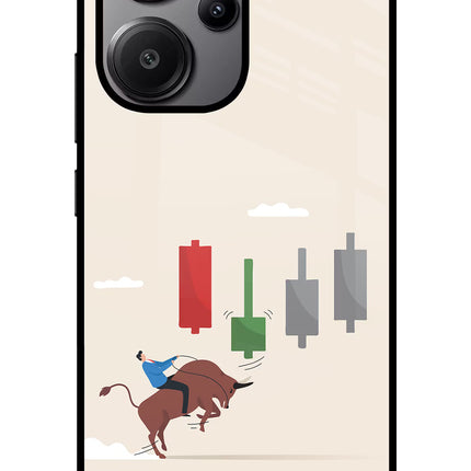 Bull Trading Momentum Redmi Note 13 Pro+ 5G Glass Case