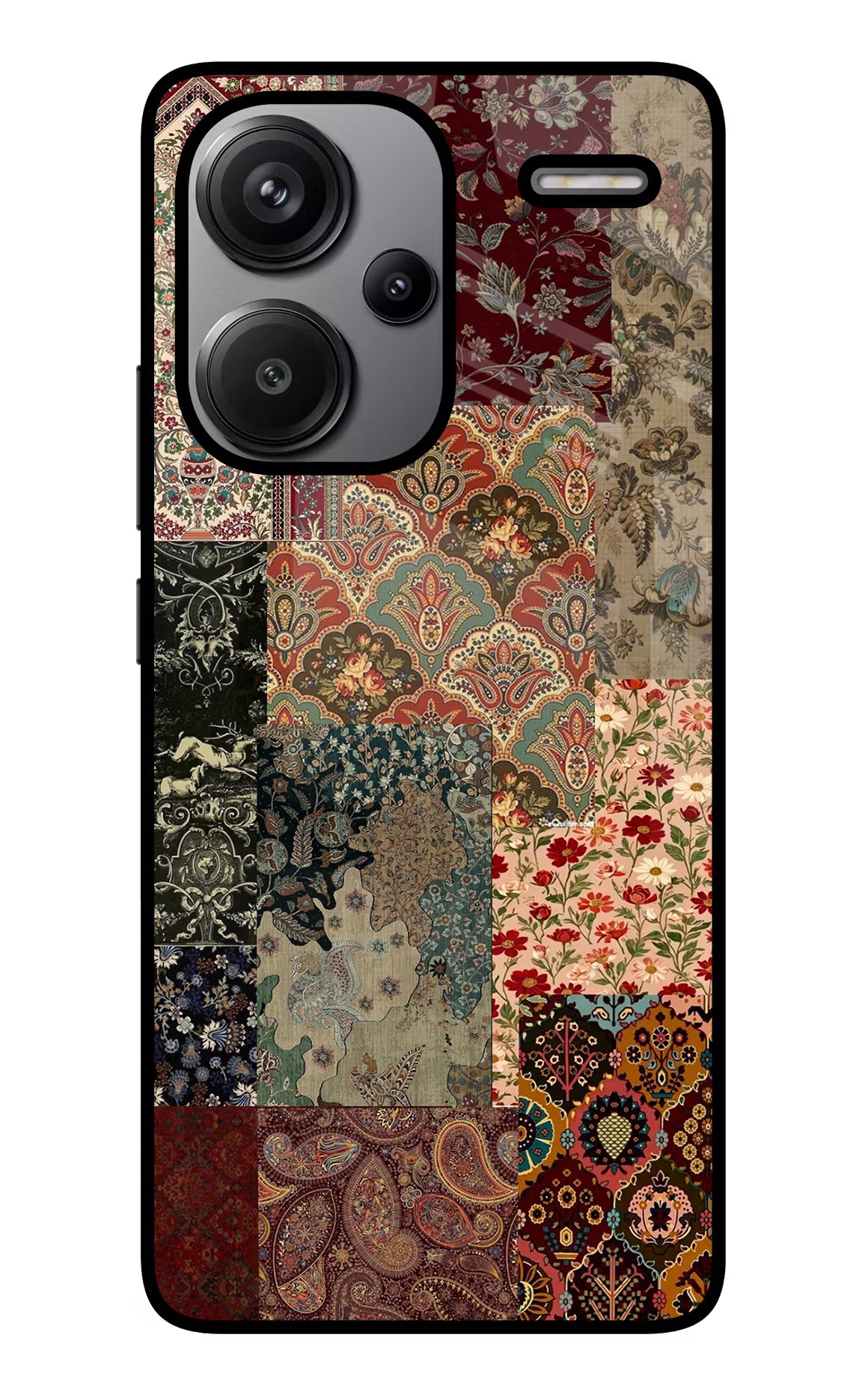 Desi Print Redmi Note 13 Pro+ 5G Glass Case Back Cover by Casekaro