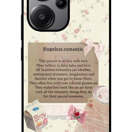 Hopeless Romantic Redmi Note 13 Pro+ 5G Glass Case