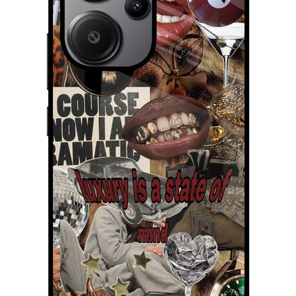 Luxury Redmi Note 13 Pro+ 5G Glass Case