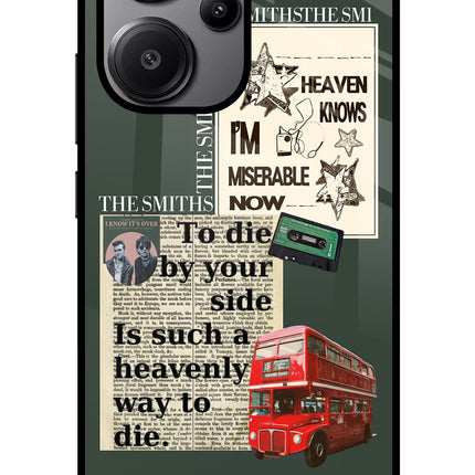 The Smiths Redmi Note 13 Pro+ 5G Glass Case