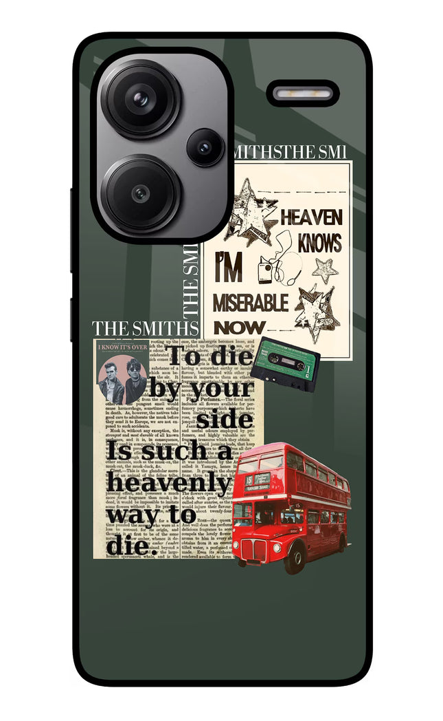 The Smiths Redmi Note 13 Pro+ 5G Glass Case