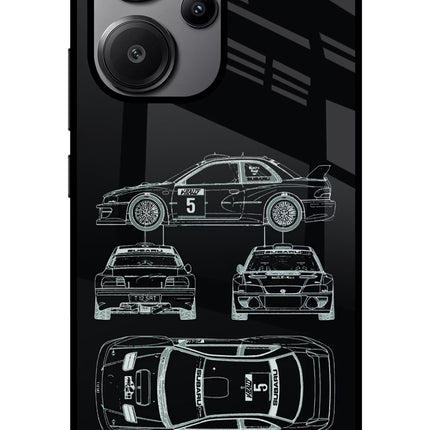 WRC'99 Redmi Note 13 Pro+ 5G Glass Case
