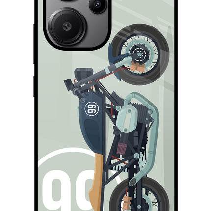 Classic Cafe Racer 99 Redmi Note 13 Pro+ 5G Glass Case