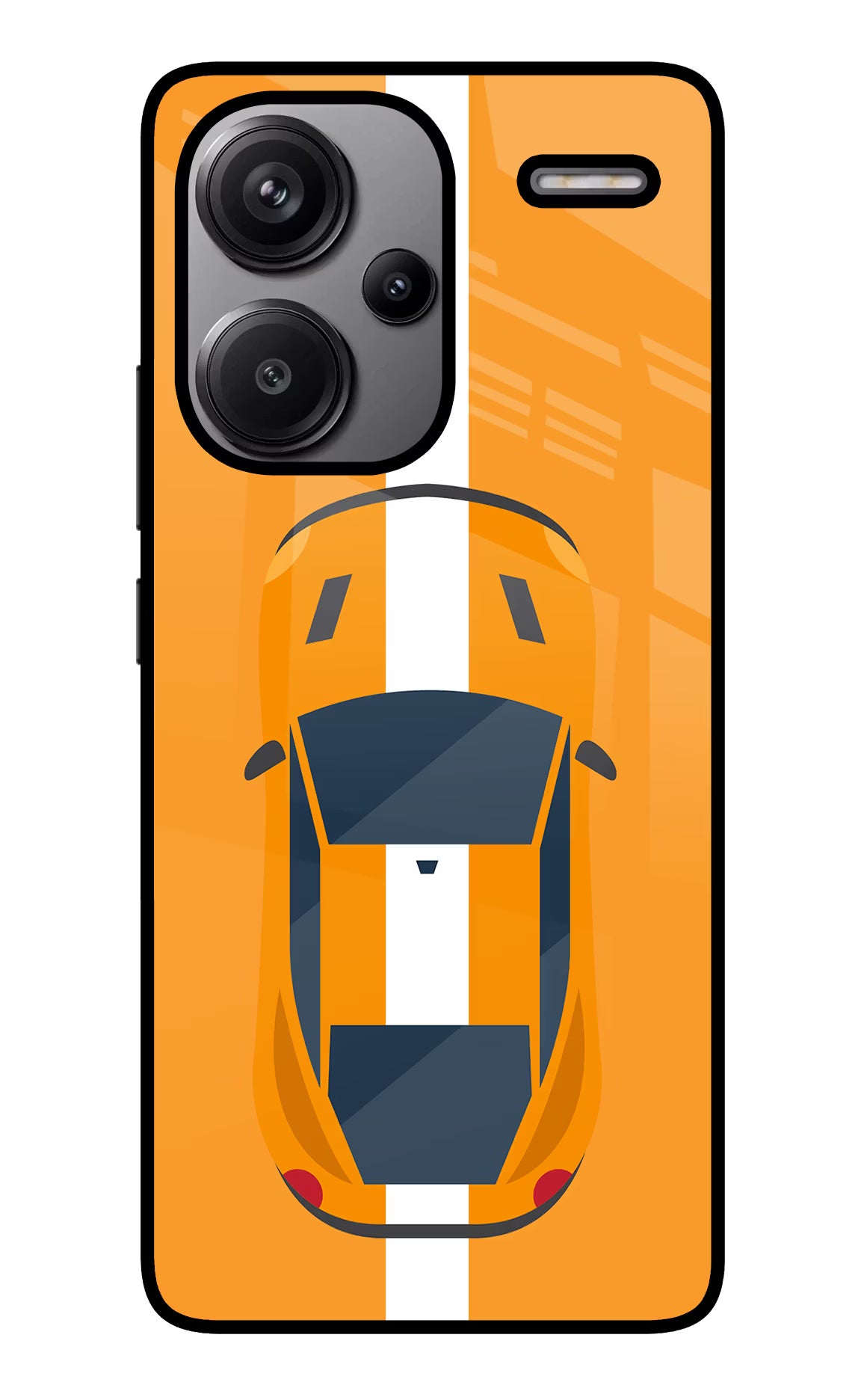 Highway Pursuit Redmi Note 13 Pro+ 5G Glass Case Back Cover by Casekaro