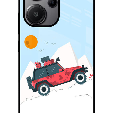 Mountain Trail Beast Redmi Note 13 Pro+ 5G Glass Case