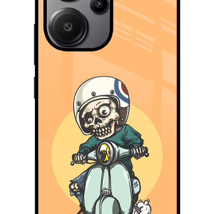 Undead Biker Redmi Note 13 Pro+ 5G Glass Case