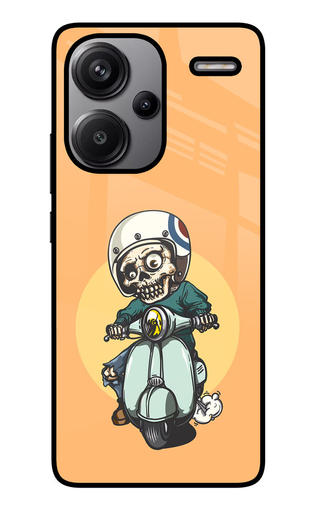 Undead Biker Redmi Note 13 Pro+ 5G Glass Case
