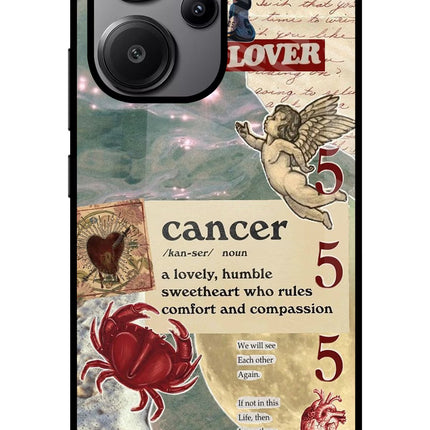 Cancer Zodiac Redmi Note 13 Pro+ 5G Glass Case