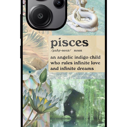Pisces Zodiac Redmi Note 13 Pro+ 5G Glass Case