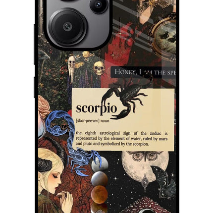 Scorpio Zodiac Redmi Note 13 Pro+ 5G Glass Case