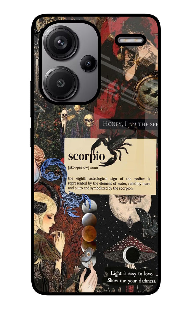 Scorpio Zodiac Redmi Note 13 Pro+ 5G Glass Case