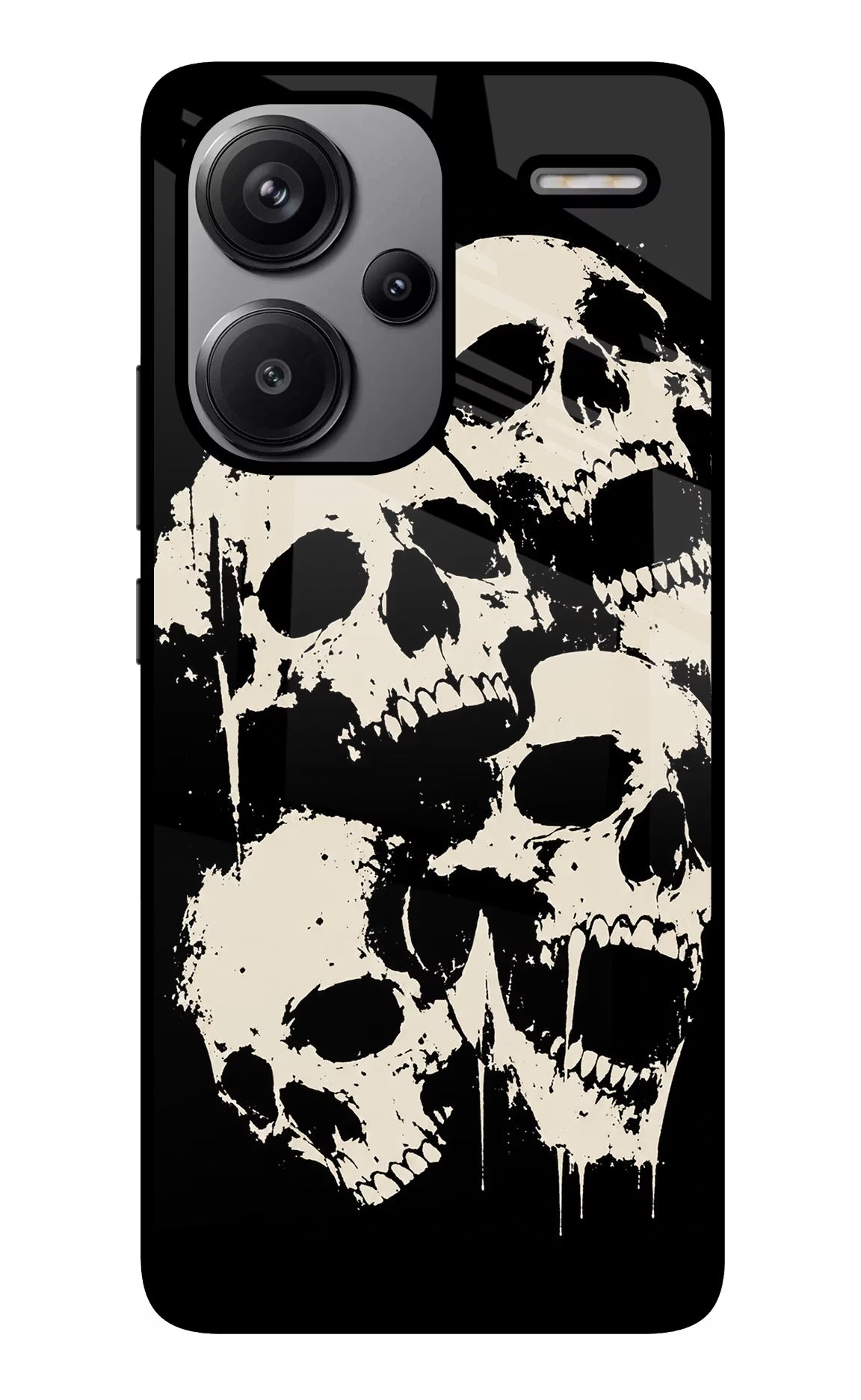 Dead Stack Redmi Note 13 Pro+ 5G Glass Case Back Cover by Casekaro