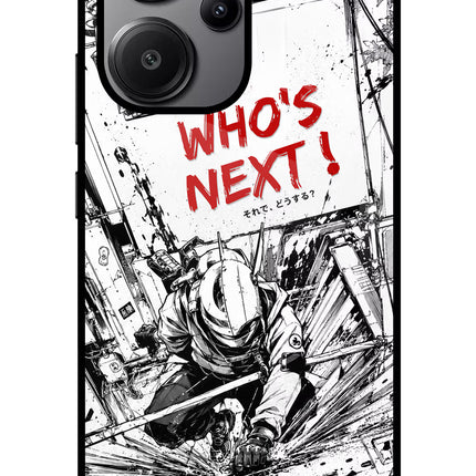 Who's Next Redmi Note 13 Pro+ 5G Glass Case