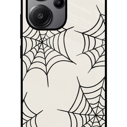 Spider Web Redmi Note 13 Pro+ 5G Glass Case