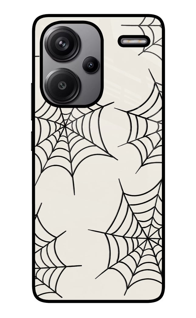 Spider Web Redmi Note 13 Pro+ 5G Glass Case