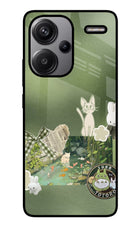 Aesthetic anime Redmi Note 13 Pro+ 5G Glass Case