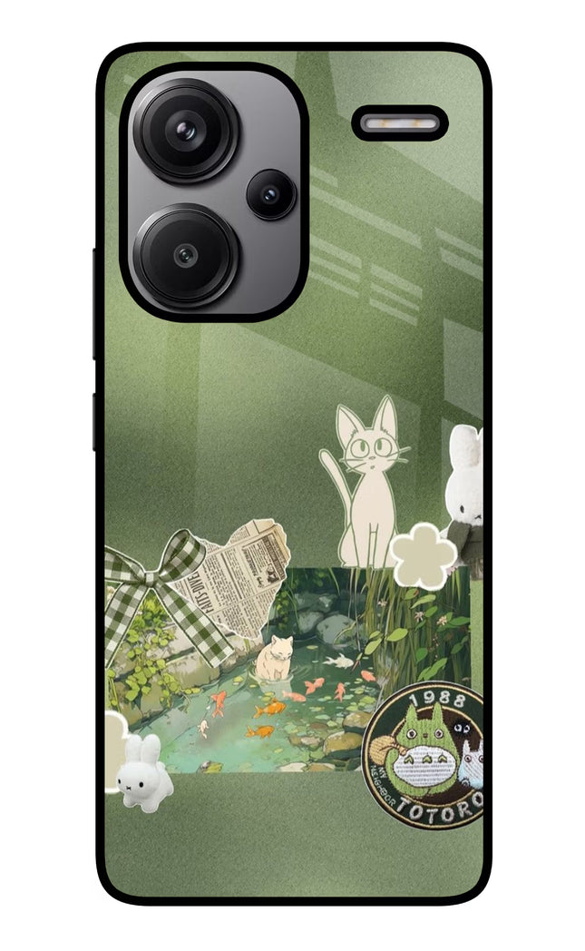 Aesthetic anime Redmi Note 13 Pro+ 5G Glass Case