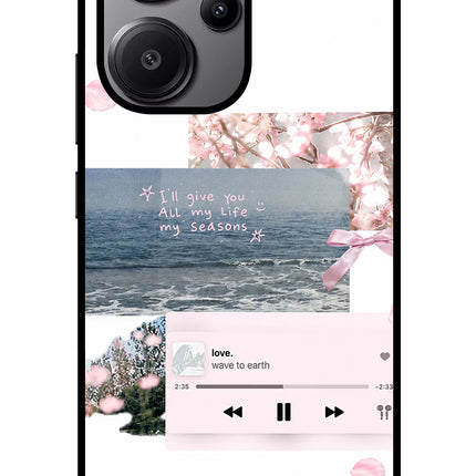 Wave to earth Redmi Note 13 Pro+ 5G Glass Case