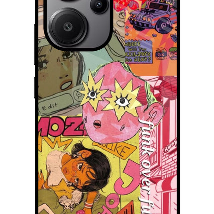 Funkover Redmi Note 13 Pro+ 5G Glass Case