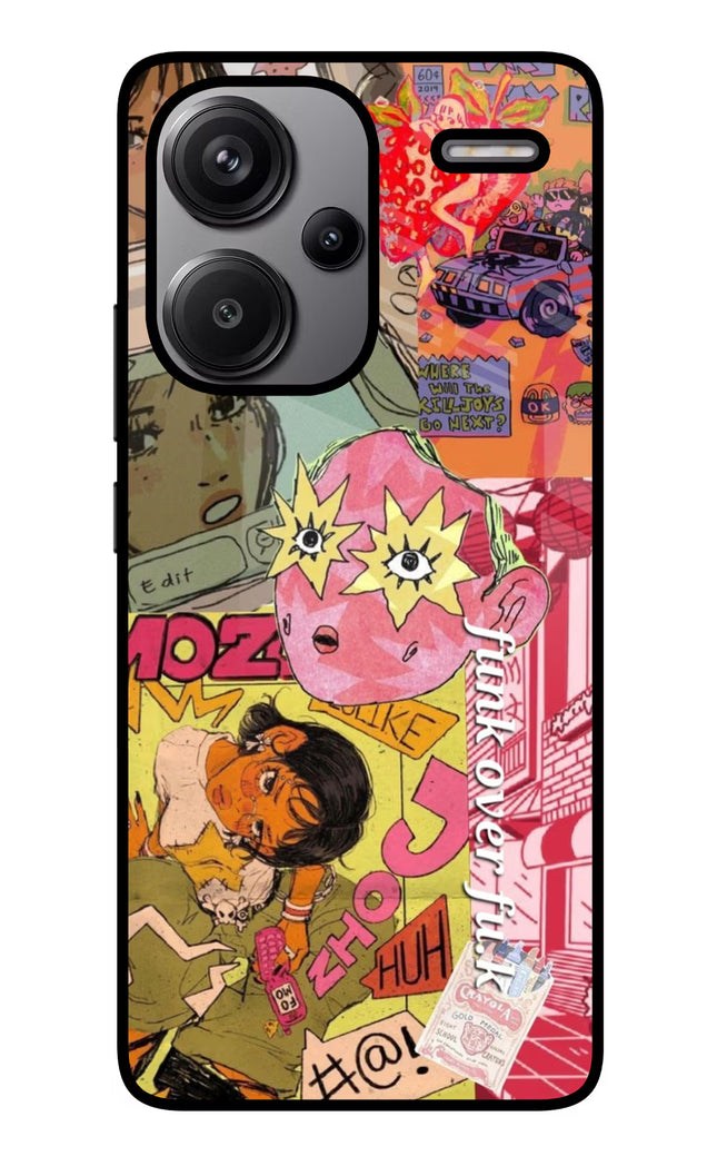 Funkover Redmi Note 13 Pro+ 5G Glass Case