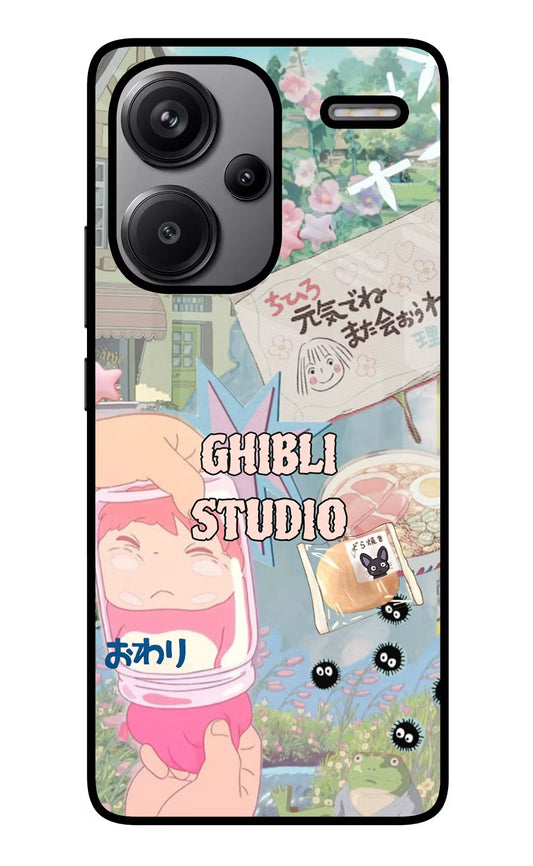 Studio Ghibli Redmi Note 13 Pro+ 5G Glass Case