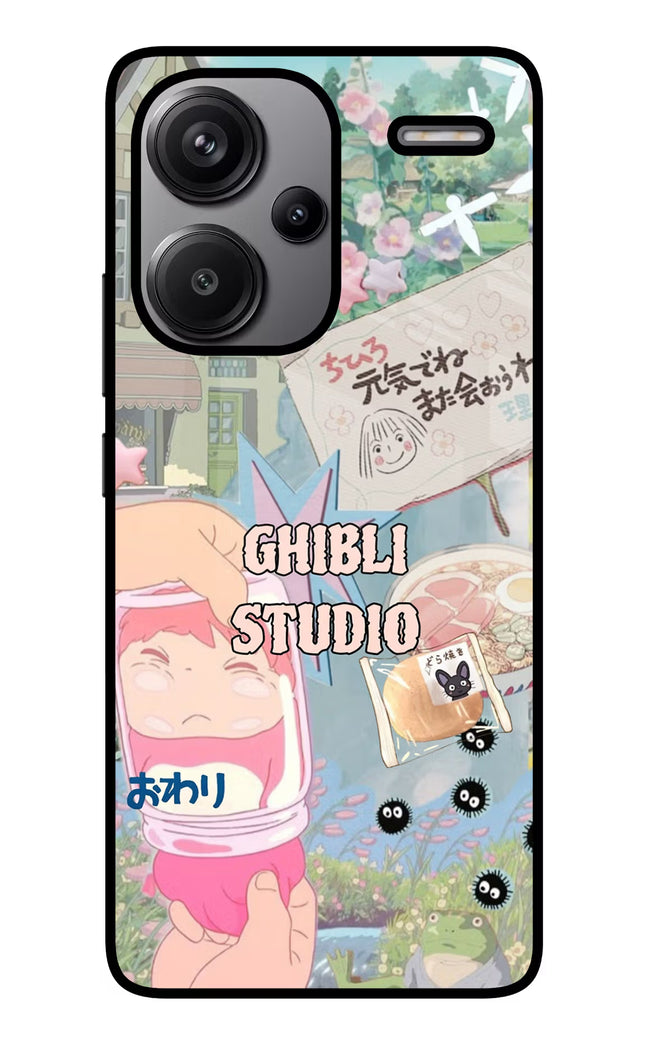 Studio Ghibli Redmi Note 13 Pro+ 5G Glass Case