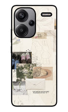 Soft Aesthetic Redmi Note 13 Pro+ 5G Glass Case