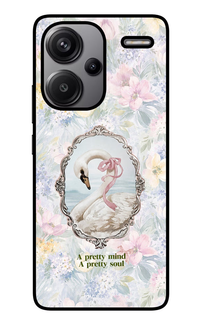 Pretty Mind Pretty Soul Redmi Note 13 Pro+ 5G Glass Case