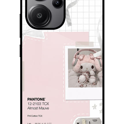 Pantone Asthetic Redmi Note 13 Pro+ 5G Glass Case