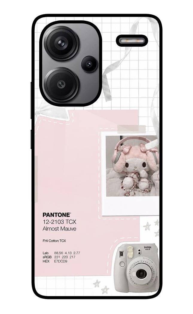 Pantone Asthetic Redmi Note 13 Pro+ 5G Glass Case