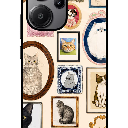 Mirror Cats Redmi Note 13 Pro+ 5G Glass Case