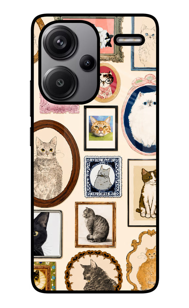 Mirror Cats Redmi Note 13 Pro+ 5G Glass Case