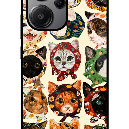 Cool Cat Redmi Note 13 Pro+ 5G Glass Case