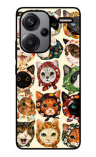 Cool Cat Redmi Note 13 Pro+ 5G Glass Case