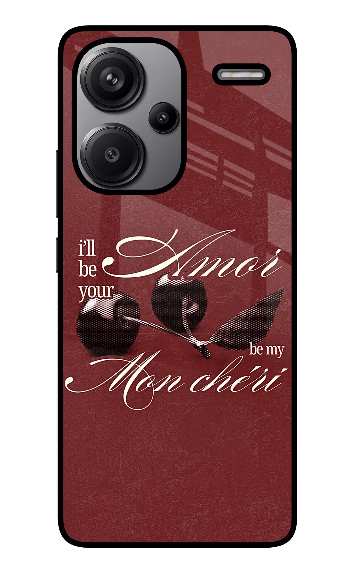 Velvet Cherry Redmi Note 13 Pro+ 5G Glass Case