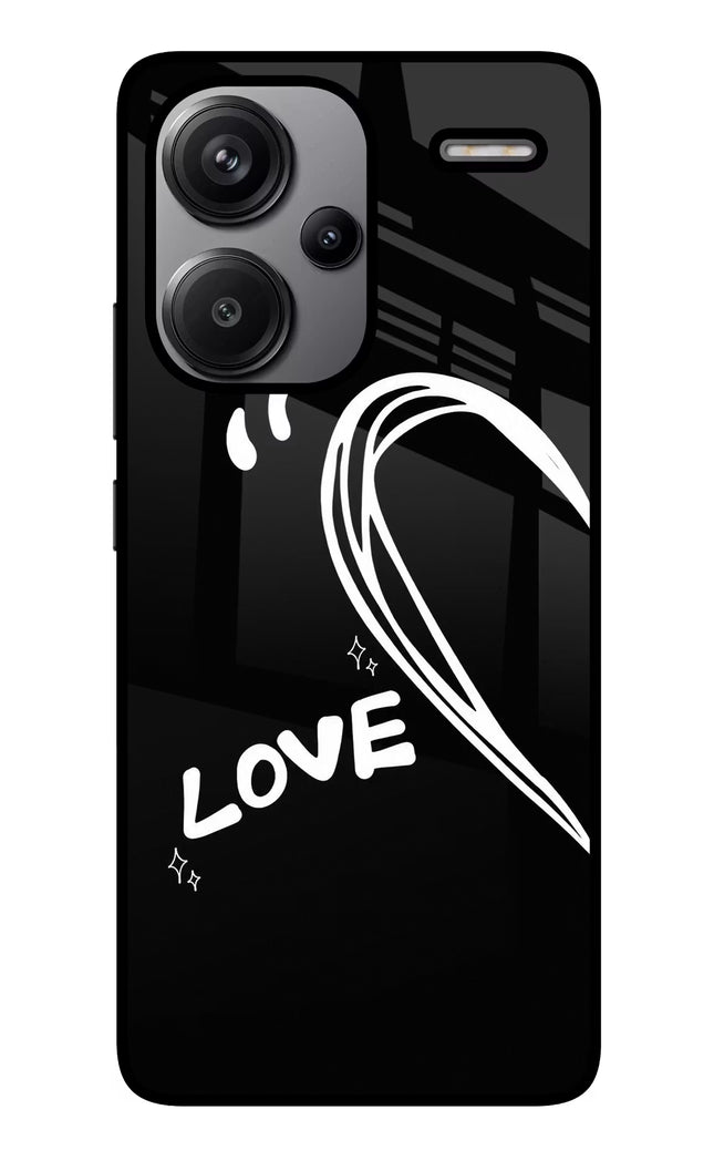 Love Line Redmi Note 13 Pro+ 5G Glass Case