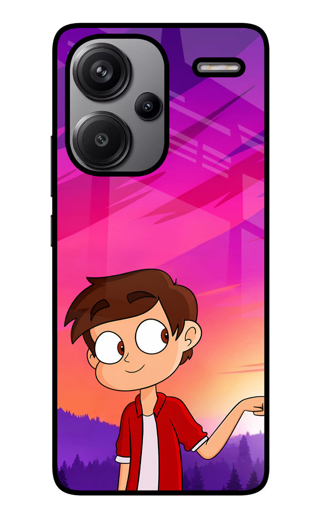 Marco Sunset Redmi Note 13 Pro+ 5G Glass Case