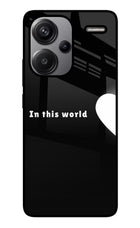 This World Redmi Note 13 Pro+ 5G Glass Case